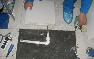 甘南漏水维修 河北邯郸卫生间地面漏水维修案例